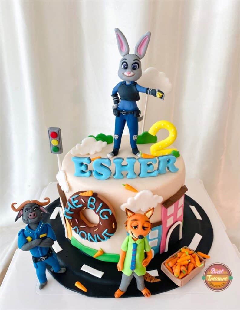 Zootopia Fun Cake