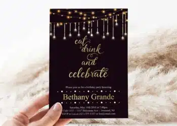 Adult Birthday Invitations (Credit: etsy)