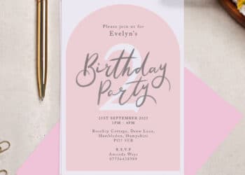 Birthday Party Invites (Credit: notonthehighstreet)