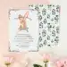 Bunny Birthday Invitations (Credit: genwooshop)