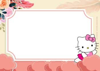 Hello Kitty Birthday Party Invitations (Credit: bagvania)