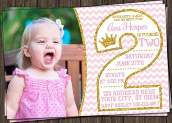 2nd Birthday Invitations (Credit: pinterest)