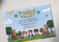 Stardew Valley - Alex and Shane Birthday Invitations