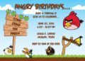 Angry Birds Invitations (Credit: pinterest)