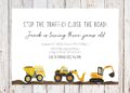 Construction Birthday Invitations (Credit: pinterest)