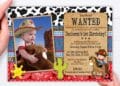 Cowboy Birthday Invitations (Credit: etsy)