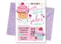 Cupcake Birthday Invitations (Credit: pinterest)