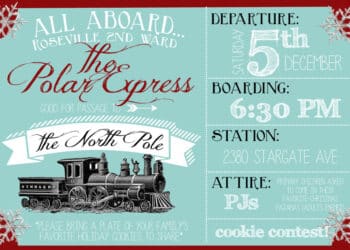 Train Birthday Invitations (Credit: partylikeacherry)